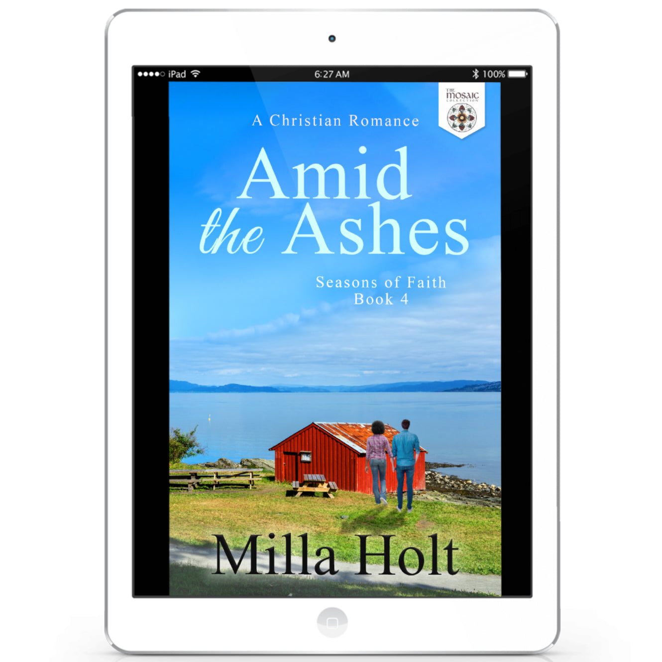 Amid the Ashes Christian Romance by Milla Holt