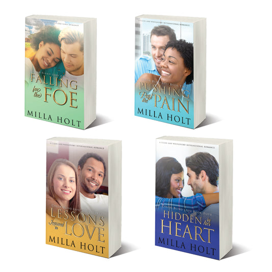 Color-Blind Love Christian romance by Milla Holt