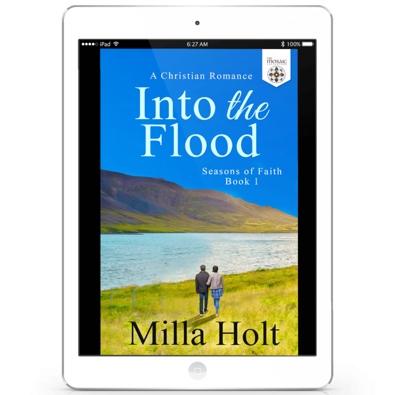 Into the Flood Christian romance by Milla Holt