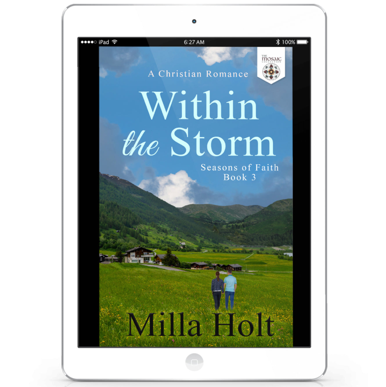 Within the Storm Christian romance by Milla Holt